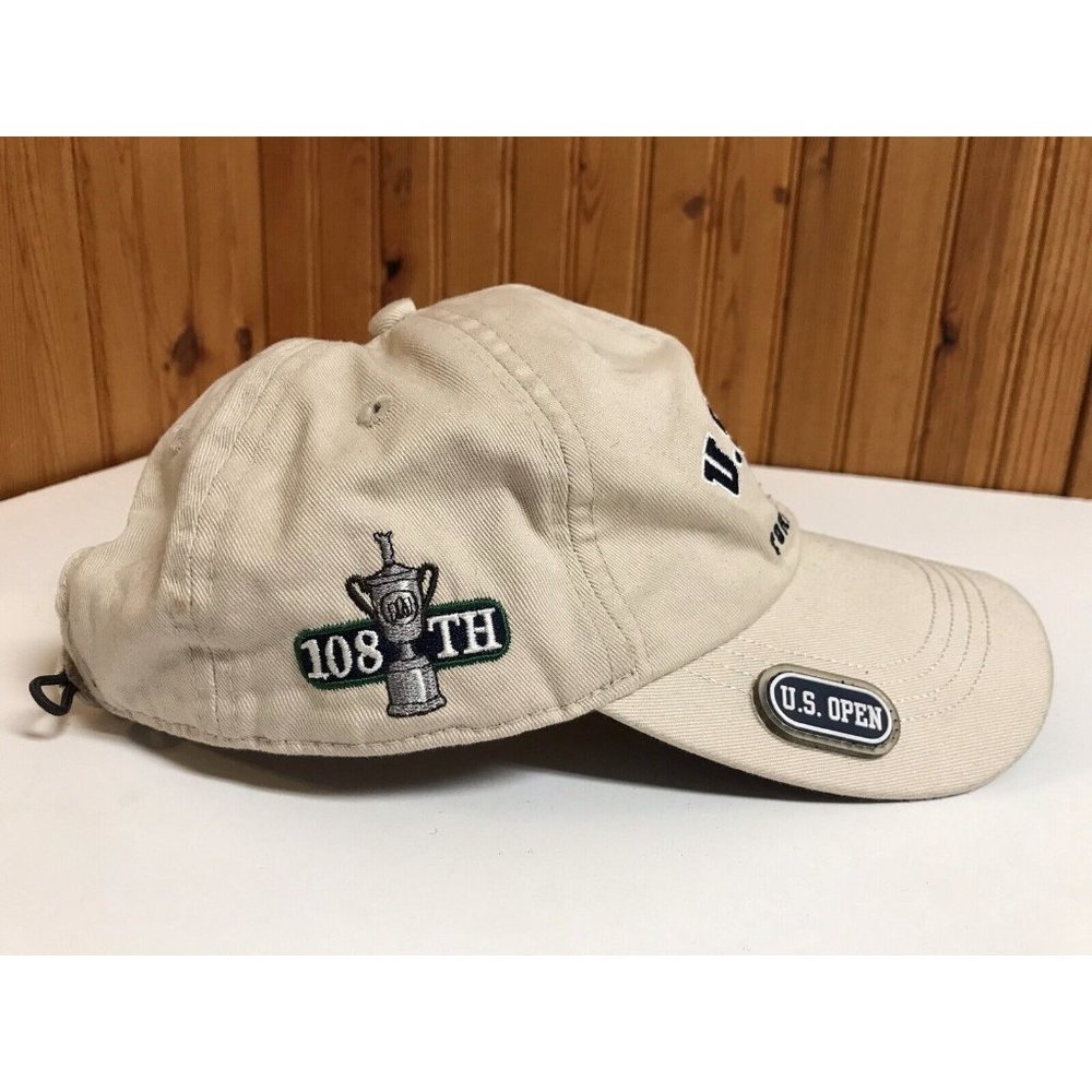 U.S. Open 2008 Torrey Pines 108th Golf Khaki Hat - Picture 2 of 6